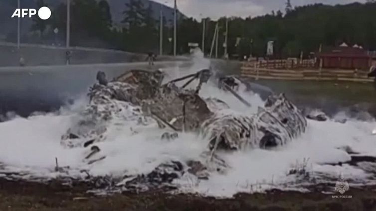 Russia, elicottero precipita in fase di atterraggio: quattro morti