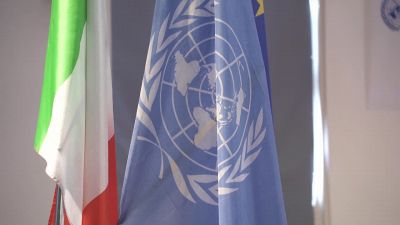Tajani visita il centro globale servizi ONU