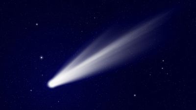 Una cometa grande tre volte l'Everest sta arrivando sulla Terra