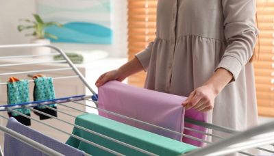 Il trucco del condizionatore per asciugare i vestiti