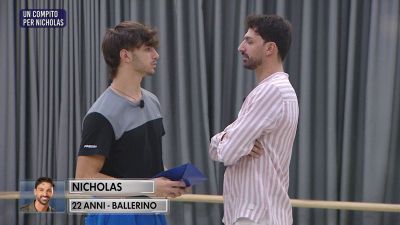 Raimondo Todaro: ''Nicholas il compito si accetta'' - 4 ottobre