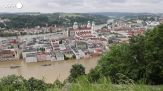 Germania, la città bavarese di Passau sommersa dall'acqua