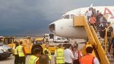 Tempesta di grandine nel volo Palma-Vienna: l’aereo è distrutto