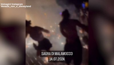 Venezia, paura alla sagra di Malamocco per fuochi d'artificio caduti tra i partecipanti