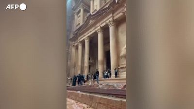 Inondazioni a Petra: chiuso il celebre sito archeologico