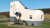 La casa a forma di scarpa in cui fare una vacanza