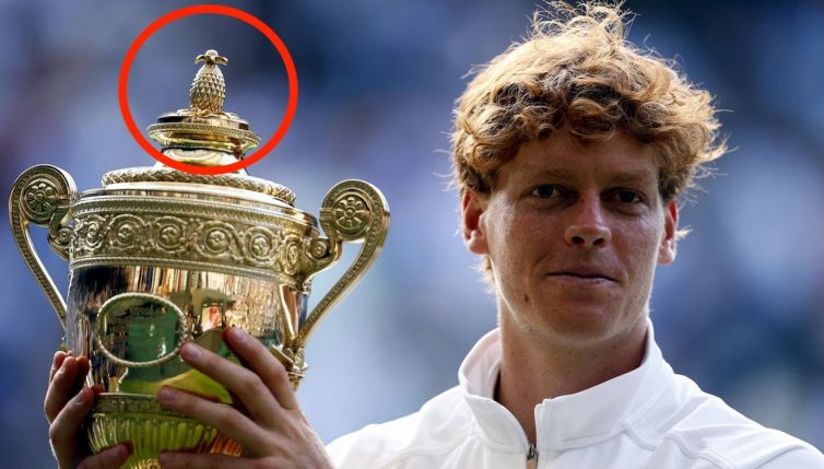 Sinner trionfa a Wimbledon: perché c'è un ananas sul trofeo. La storia