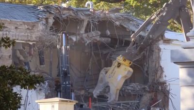 Casa Bianca: via alla demolizione dell'East Wing