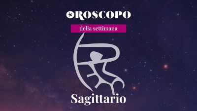 Oroscopo della settimana SAGITTARIO