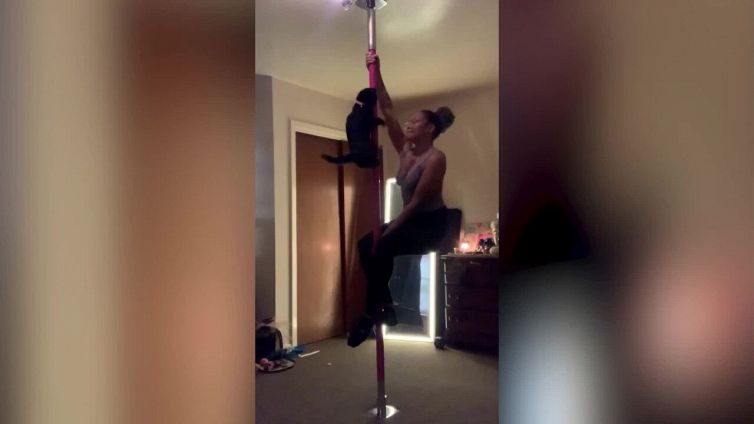 La pole dance è più sexy se c'è lei!