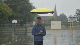 L’ombrello che vola da solo