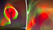 Norvegia, timelapse cattura l'aurora boreale più intensa degli ultimi 20 anni