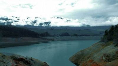 Predaia, il ponte sommerso del Regai ora visibile per la scarsità di acqua