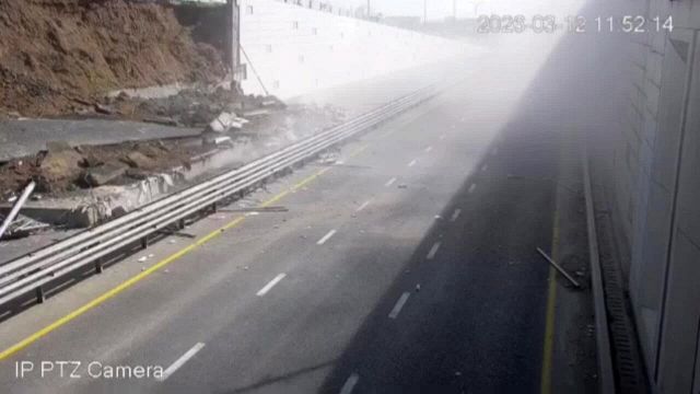 Il crollo improvviso è da paura