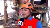 Intervista in diretta: all'improvviso il crollo investe tutti