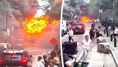 Auto esplode a Manhattan, in pieno centro di New York