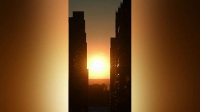 'Manhattanhenge', il fenomeno più atteso in città