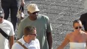 Michael Jordan a Capri, vacanza romantica con la moglie Yvette Prieto