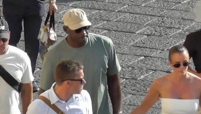 Michael Jordan a Capri, vacanza romantica con la moglie Yvette Prieto
