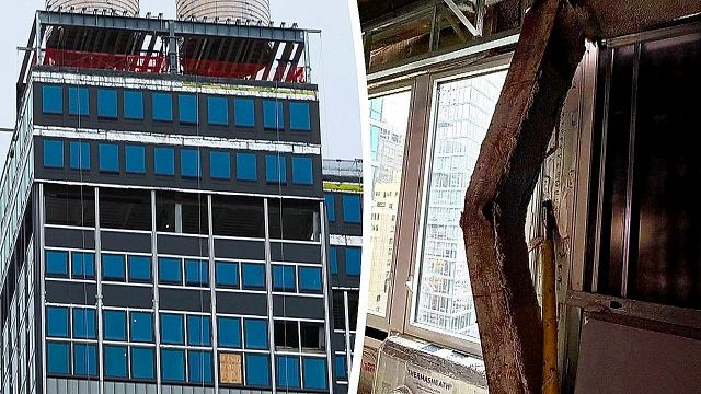 Allarme crollo a Manhattan