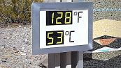 Caldo estremo in California: la Valle della Morte raggiunge i 53 gradi