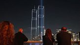 2.977 droni ricreano le Torri Gemelle sopra New York in memoria dell'11 settembre