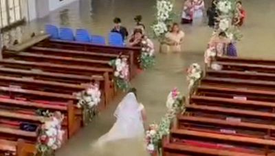 Quando l'amore non si ferma davanti a nulla: il matrimonio è indimenticabile