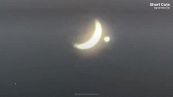 Le spettacolare congiunzione tra Venere e la Luna
