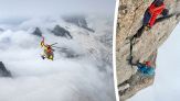 Resta appeso nel vuoto per 12 ore sul Monte Bianco, il momento del salvataggio
