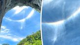 Brasile, doppio fenomeno ottico sopra una cascata: cos'è successo