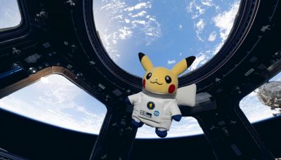 Pikachu astronauta, la Settimana dello spazio celebra i 67 giorni dei Pokémon sulla ISS