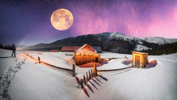 La Luna della Neve: simbologia e significato della luna piena di febbraio