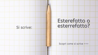 Esterefatto o esterrefatto