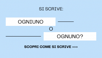 Si scrive ogniuno o ognuno?