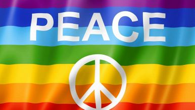 Perché la bandiera della pace ha i colori dell'arcobaleno?