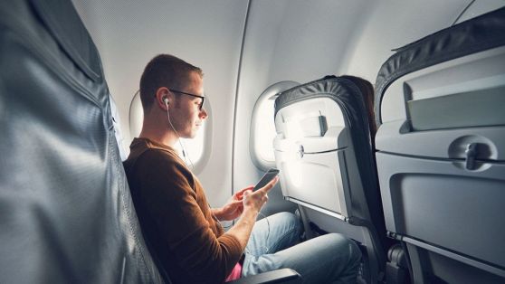 Smartphone e aereo