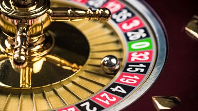 Roulette all'interno di un casinò