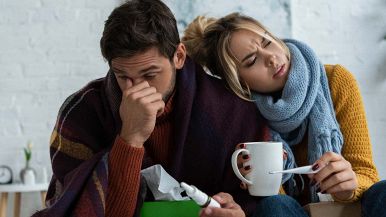 Due fidanzati che hanno contratto una malattia