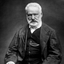 Lo scrittore Victor Hugo