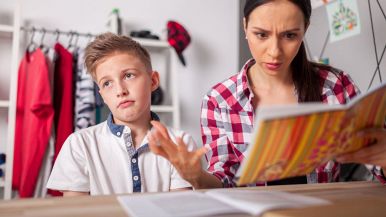 Affrontare un brutto voto