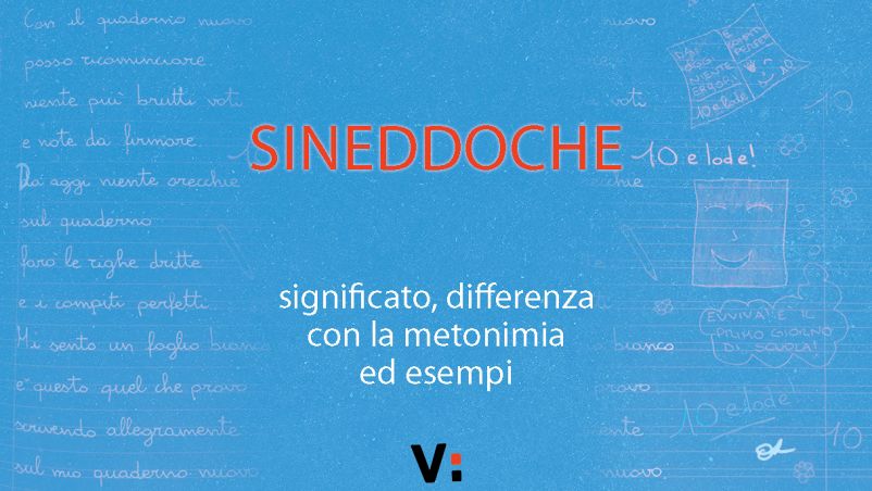 Sineddoche: significato, differenza con la metonimia ed esempi