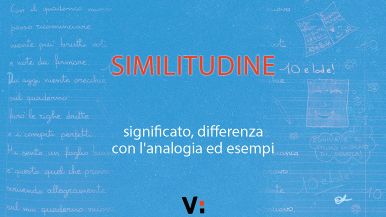 Similitudine: significato, differenza con l'analogia ed esempi