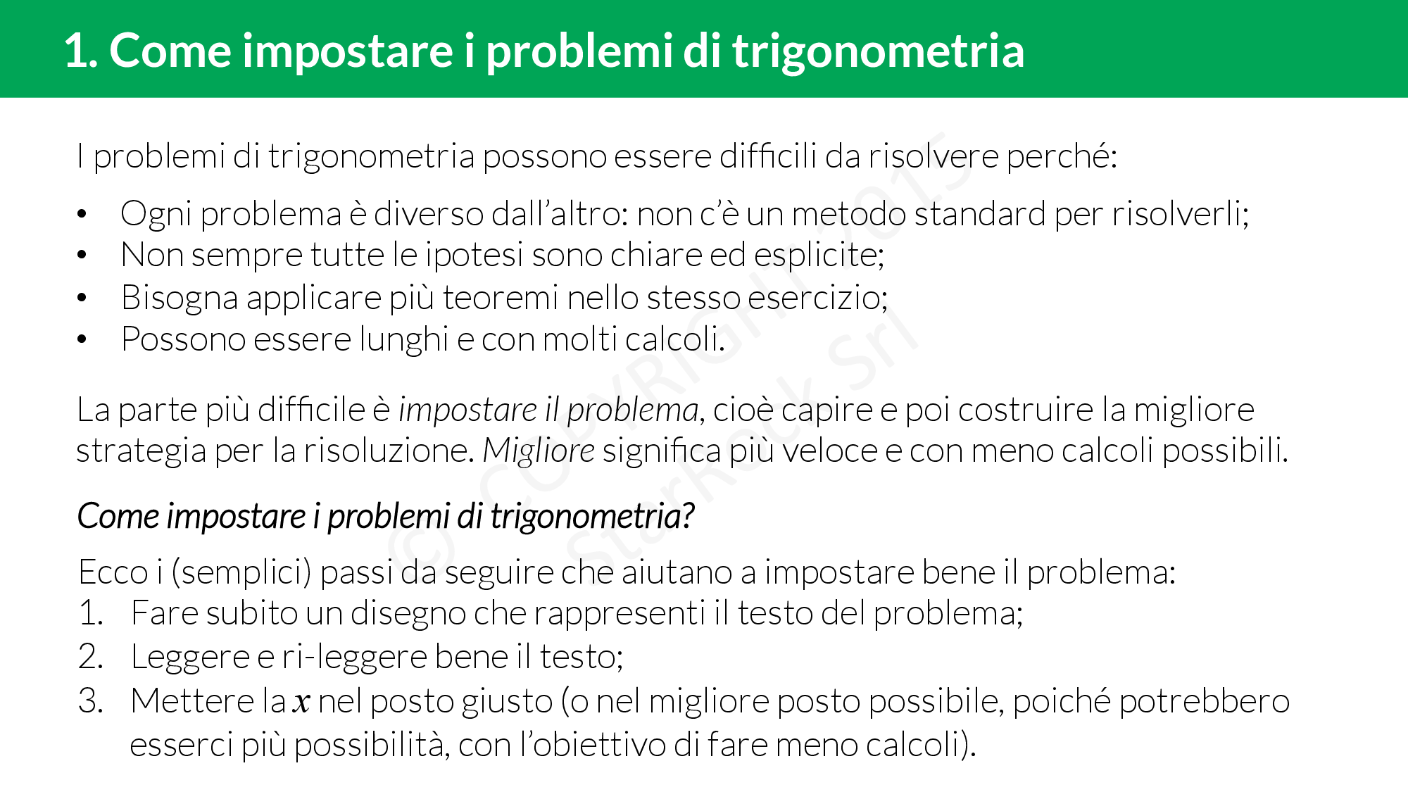 Problemi Di Trigonometria: Come Risolverli Con I Teoremi