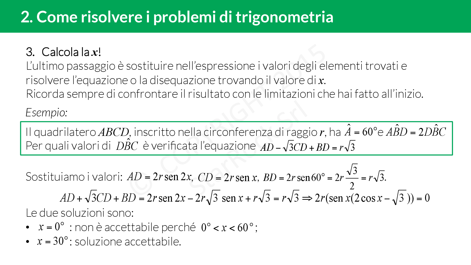 Problemi Di Trigonometria: Come Risolverli Con I Teoremi