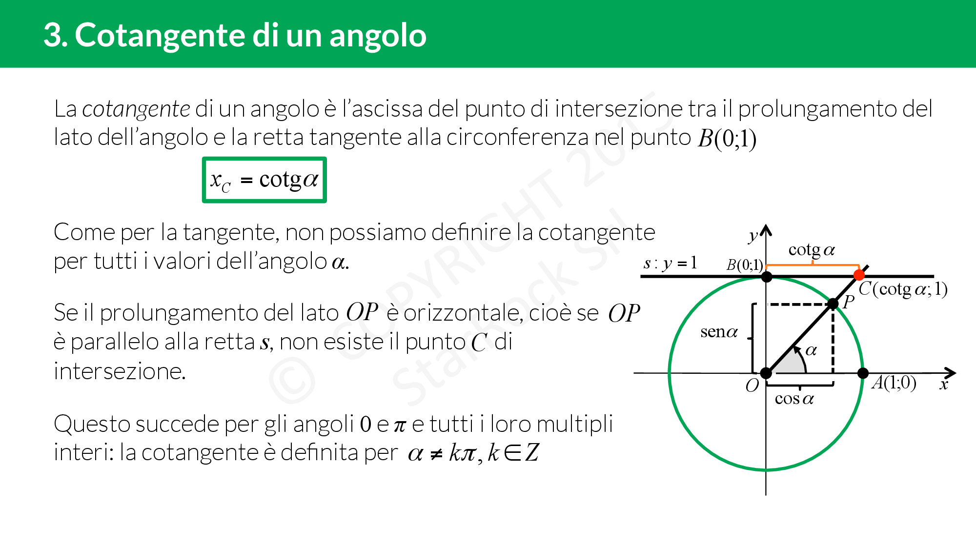 Cos'è La Tangente Di Un Angolo Tangente e cotangente: seconda relazione fondamentale