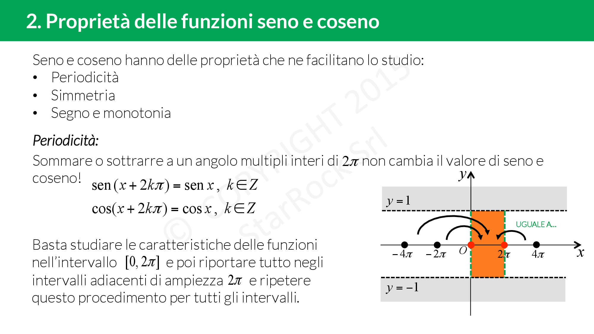 La Materia Con Seni E Coseni Funzioni seno e coseno: grafici e definizione