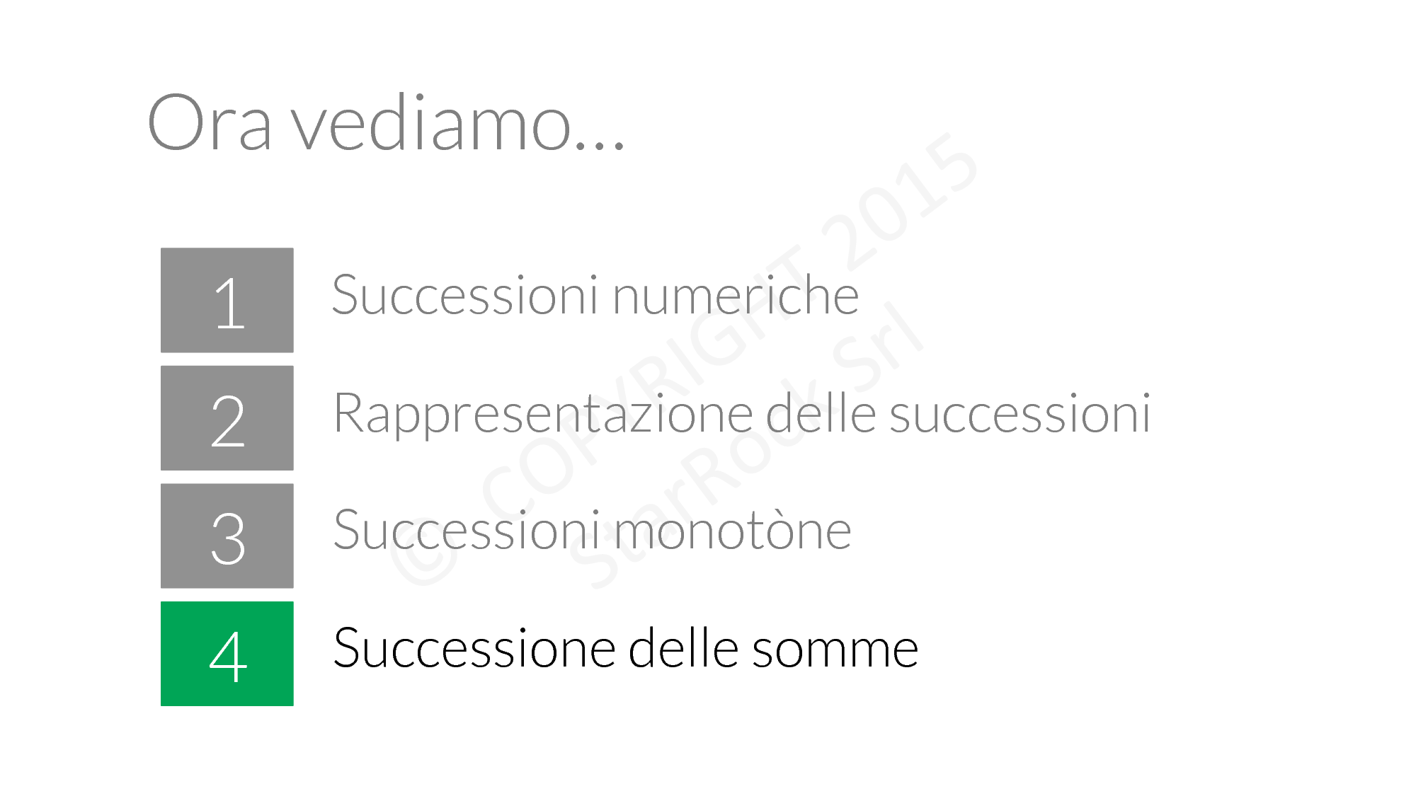 Successioni numeriche: definizione e proprietà