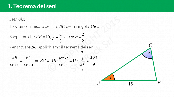 Teorema Dei Seni E Di Carnot Come Risolvere Un Triangolo 5034