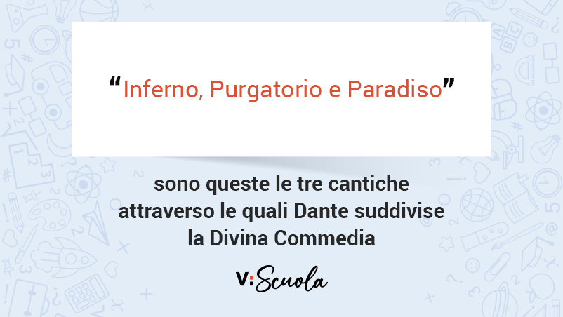 Divina Commedia: Inferno, con analisi della sua struttura