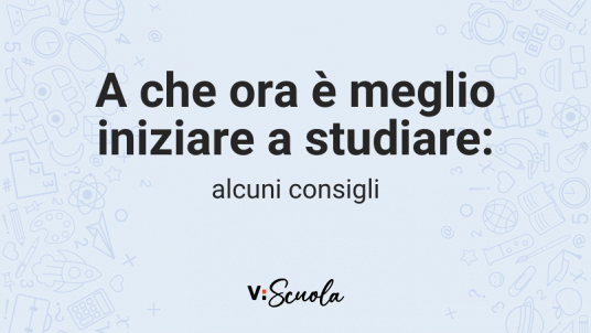 A che ora è meglio iniziare a studiare: alcuni consigli